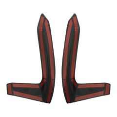 GP Kompozit Honda Forza 250 2023-2025 Uyumlu Üst Bacak Koruma Siyah