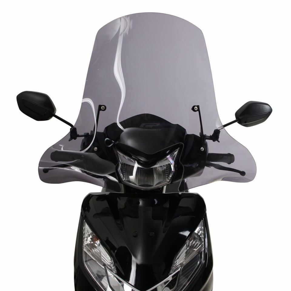 GP Kompozit Honda Activa 2023-2024 Uyumlu Ön Cam Füme 48 cm