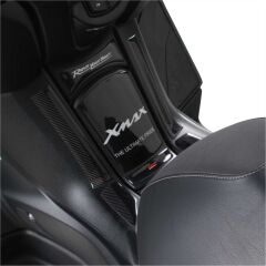 GP Kompozit Yamaha XMAX 2018-2022 Uyumlu Tank Pad Seti Siyah-Karbon