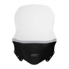 GP Kompozit Yamaha XMAX 250 / 400 2014-2017 Uyumlu Baskılı Ön Tur Camı Şeffaf 72 cm
