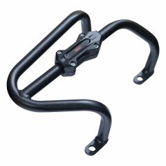 GP Kompozit Honda SH 125 2024-2025 Uyumlu Egzoz Koruma Demiri Siyah