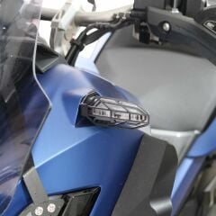 GP Kompozit Honda ADV 350 2023-2025 Uyumlu Sinyal Koruma Siyah