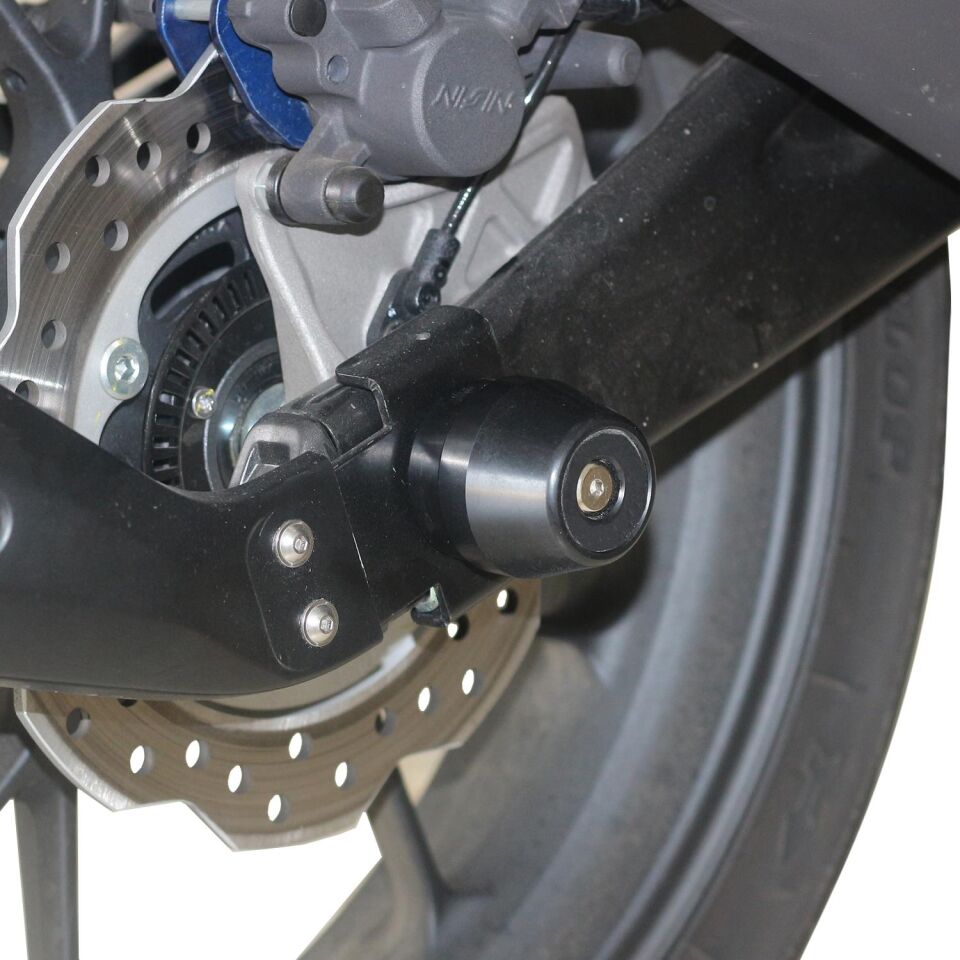 GP Kompozit Honda CB125 R / CB250 R 2017-2024 Uyumlu Aks Koruma Takozu Siyah