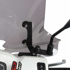 GP Kompozit Honda Dio 2021-2024 Uyumlu Ön Cam Füme 48 cm