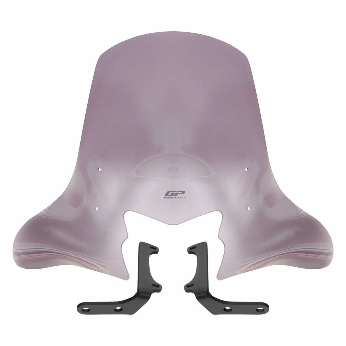 GP Kompozit Honda Dio 2021-2024 Uyumlu Ön Cam Füme 48 cm