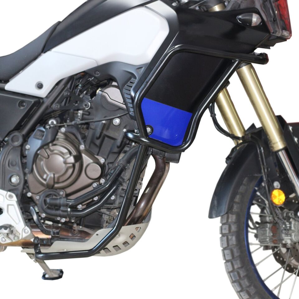 GP Kompozit Yamaha Tenere 700 2019-2023 Uyumlu Motor Koruma Demiri Siyah