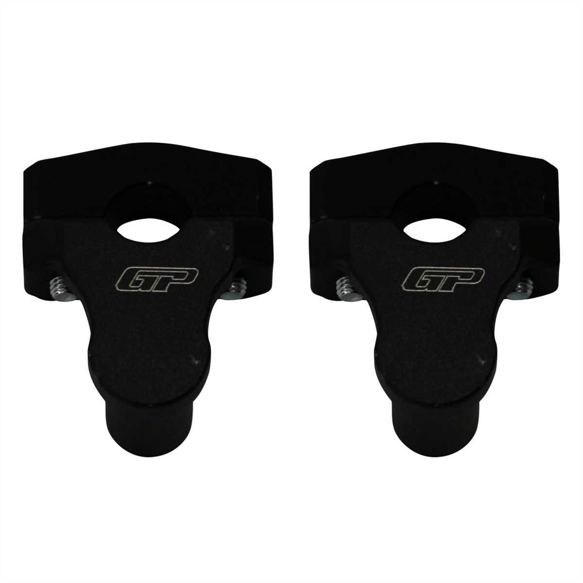 GP Kompozit Bajaj Dominar 250 / 400 2017-2024 Uyumlu Gidon Yükseltme 22mm Siyah 3.5 cm