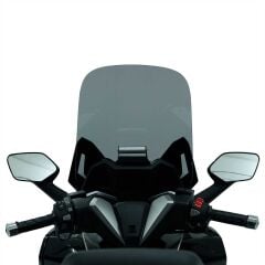 GP Kompozit Honda Forza 250 2021-2025 Uyumlu Ön Tur Camı Şeffaf 61 cm