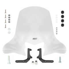 GP Kompozit Honda Dio 2021-2024 Uyumlu Ön Cam Şeffaf 48 cm