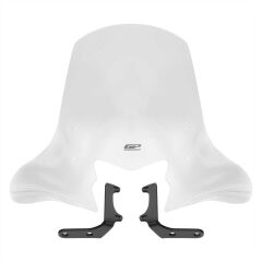 GP Kompozit Honda Dio 2021-2024 Uyumlu Ön Cam Şeffaf 48 cm