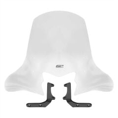 GP Kompozit Honda Dio 2021-2025 Uyumlu Ön Cam Şeffaf 48 cm