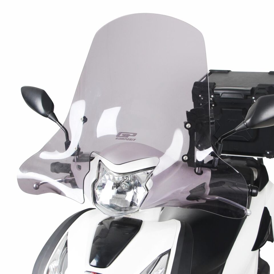 GP Kompozit Honda Dio 2021-2024 Uyumlu Ön Cam Şeffaf 58 cm
