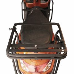 GP Kompozit TVS Jupiter 110/125 2023-2024 Uyumlu Damperli Çanta Demiri Siyah