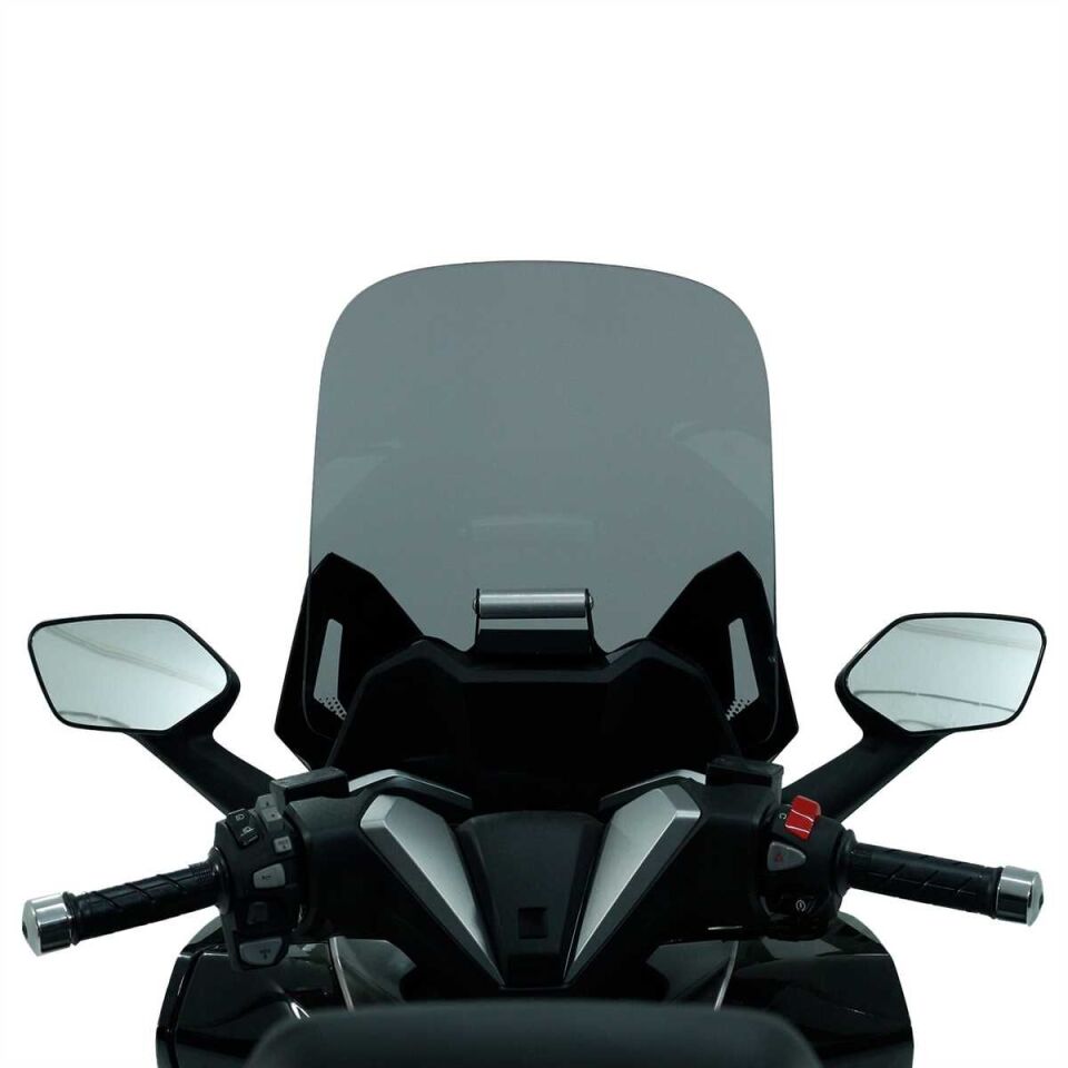 GP Kompozit Honda Forza 250 2021-2025 Uyumlu Ön Tur Camı Şeffaf 56 cm