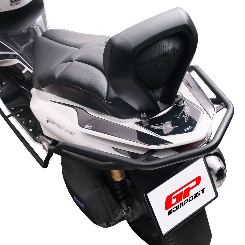 GP Kompozit Honda PCX 125 2025 Uyumlu Motor Koruma Demiri Siyah