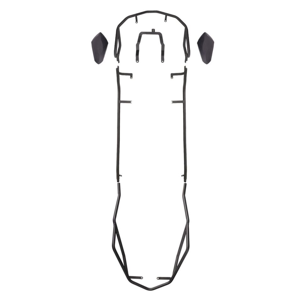 GP Kompozit Honda PCX 125 2025 Uyumlu Motor Koruma Demiri Siyah