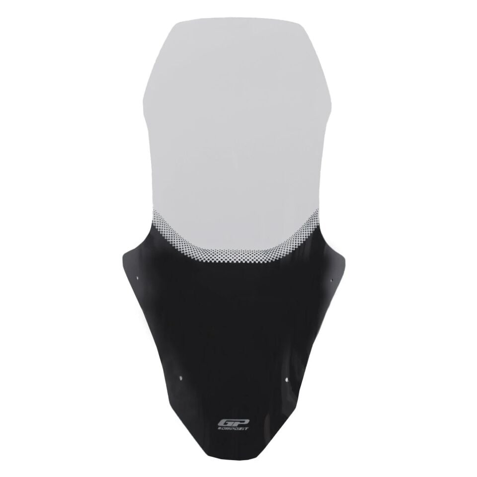 GP Kompozit Honda PCX 125 2025 Uyumlu Ön Tur Camı Füme 79 cm