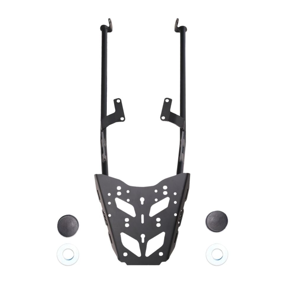 GP Kompozit Honda NX 500 2025 Uyumlu Arka Çanta Demiri Siyah