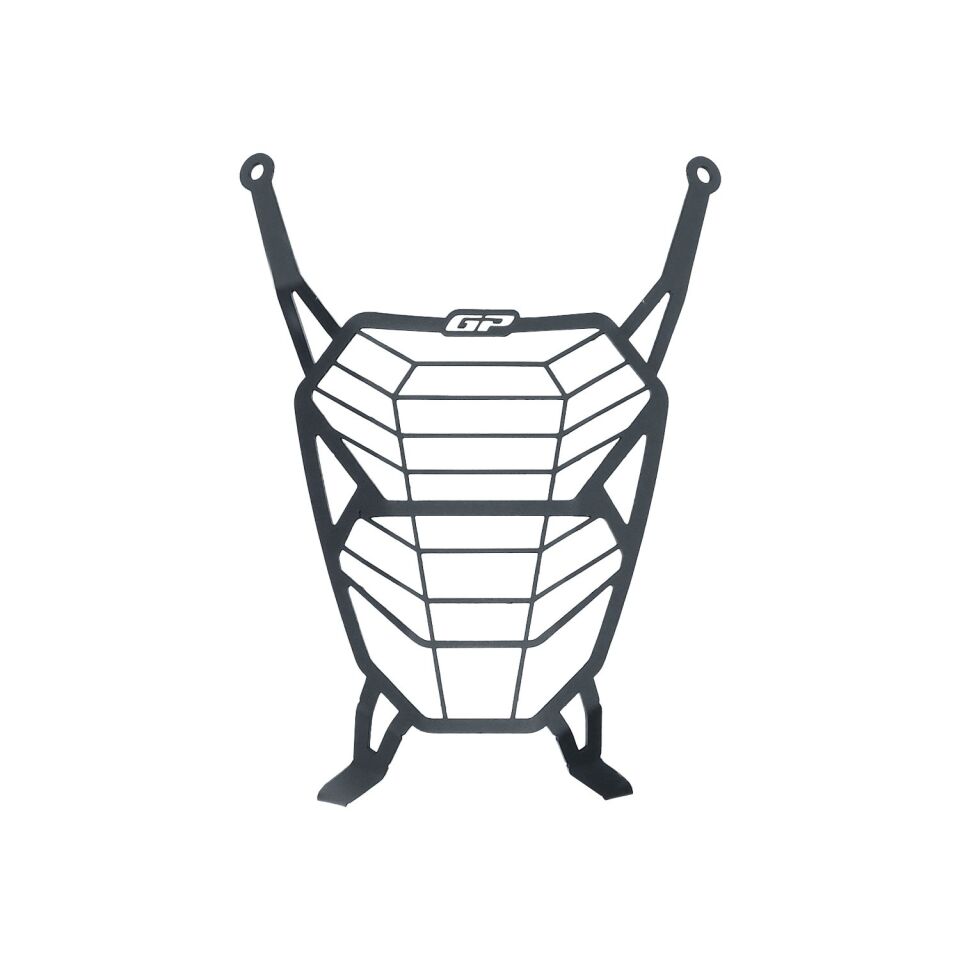 GP Kompozit Honda NX 500 2025 Uyumlu Far Koruma Siyah