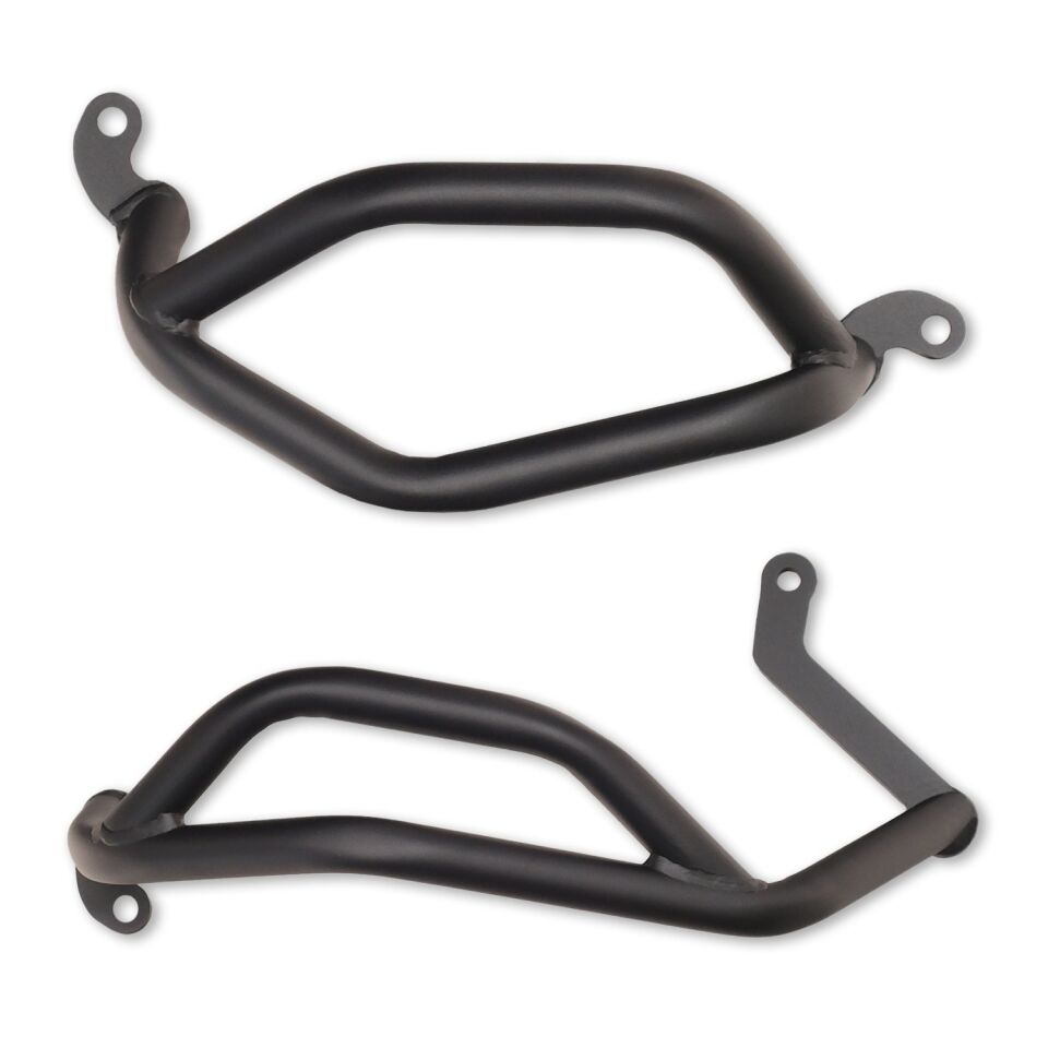 GP Kompozit Honda NX 500 2025 Uyumlu Motor Koruma Demiri Seti Siyah