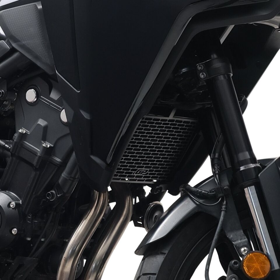 GP Kompozit Honda NX 500 2025 Uyumlu Radyatör Koruma Siyah