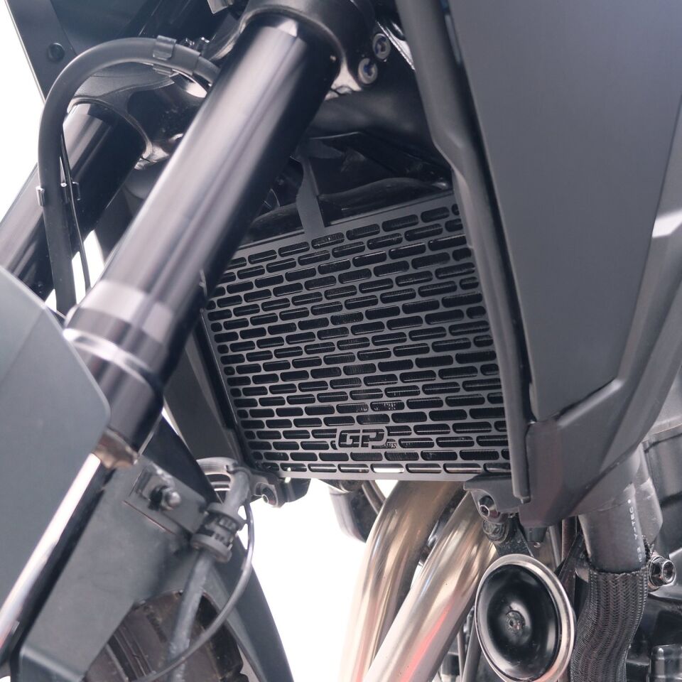 GP Kompozit Honda NX 500 2025 Uyumlu Radyatör Koruma Siyah