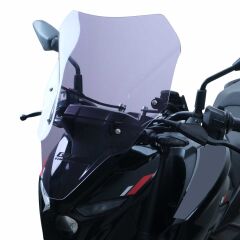 GP Kompozit Bajaj Pulsar N 250 2022-2024 Uyumlu Ön Cam Füme 45 cm