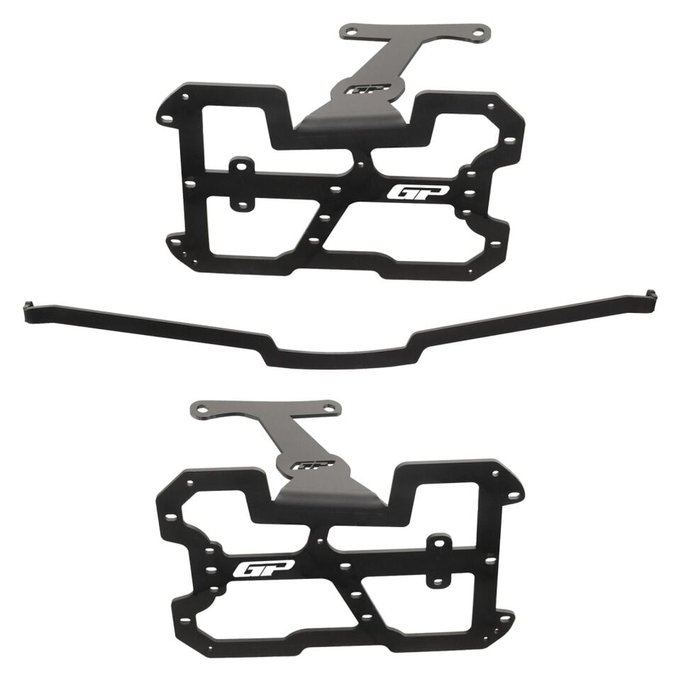 GP Kompozit Honda ADV 350 2023-2025 Uyumlu Yan Çanta Demiri Siyah