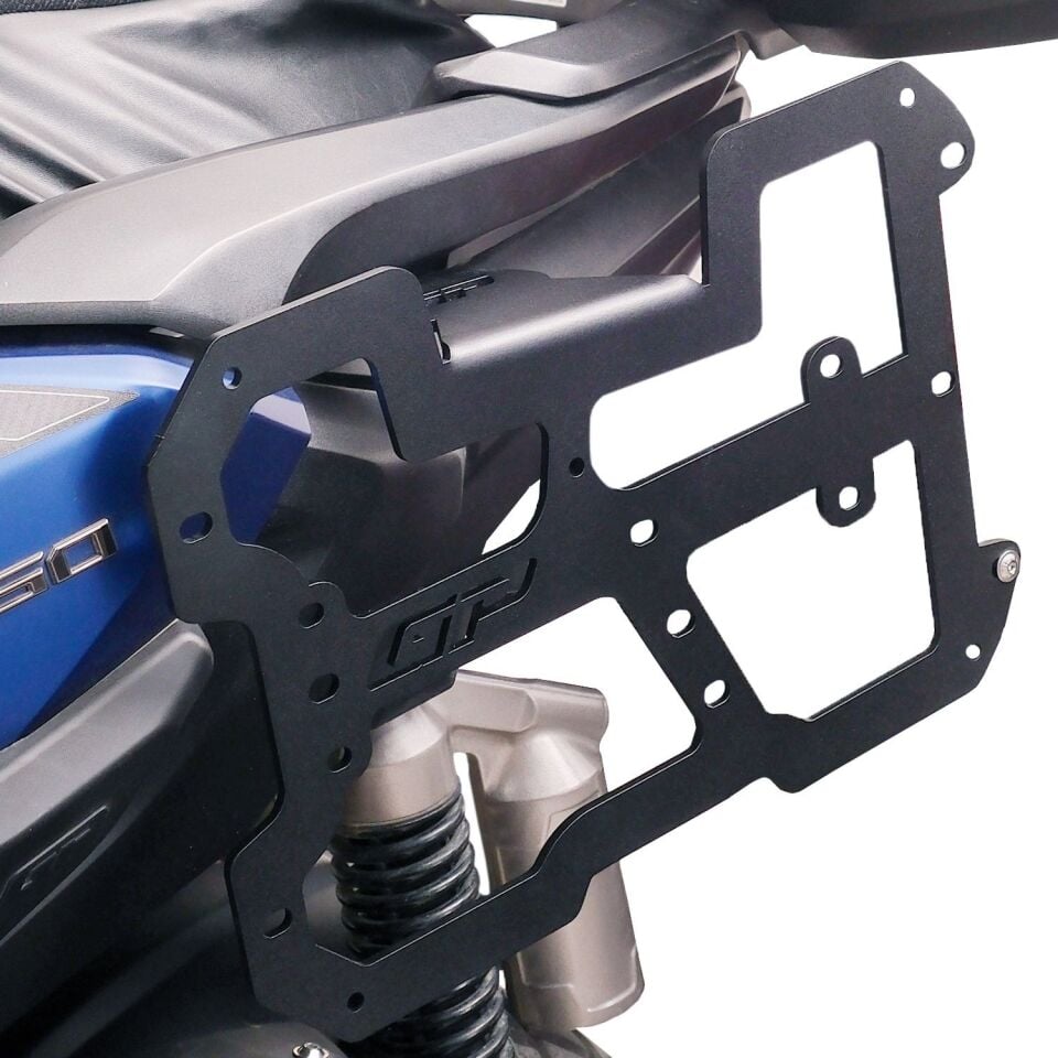 GP Kompozit Honda ADV 350 2023-2025 Uyumlu Yan Çanta Demiri Siyah