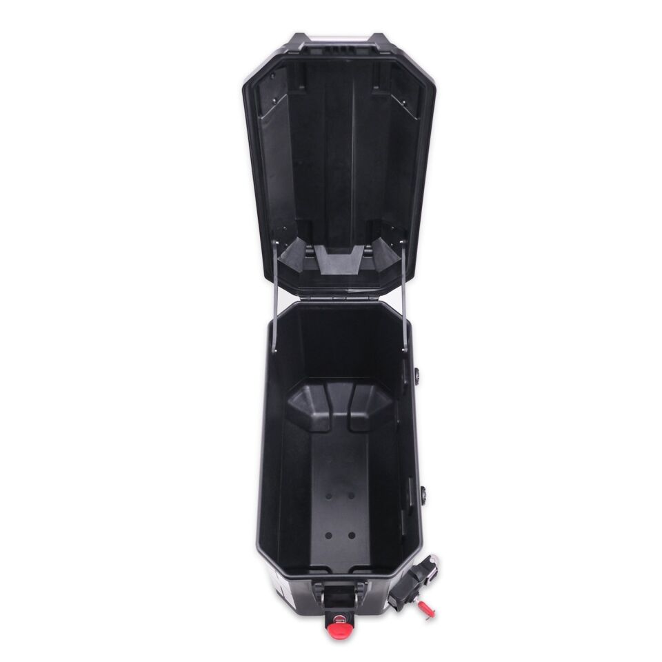 GP Kompozit Universal 26 lt x 2 Plastik Motosiklet Yan Çanta Seti Siyah