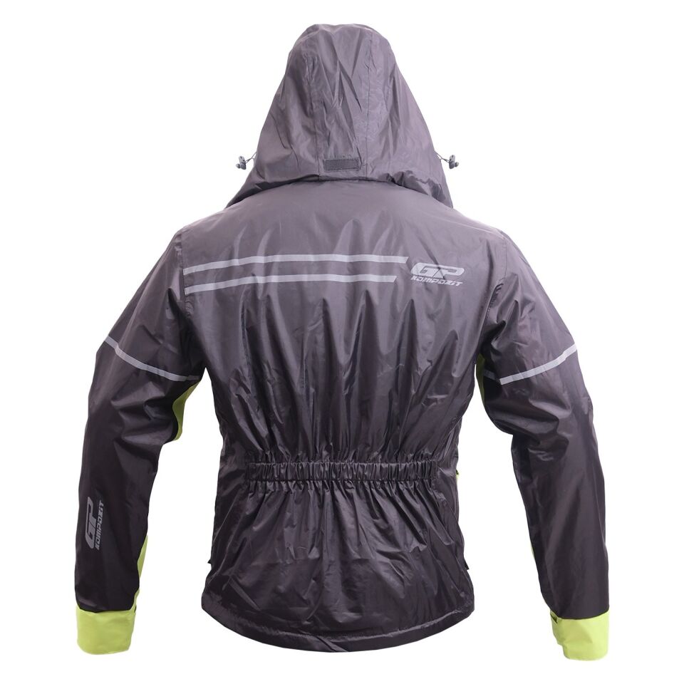 GP Kompozit YGM02 Motosiklet Alt Üst Takım Yağmurluk Siyah