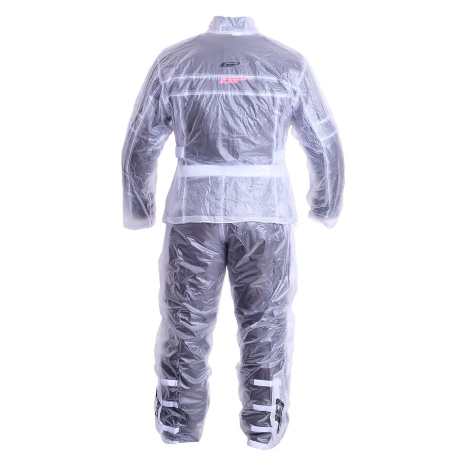 GP Kompozit YGM01 Motosiklet Alt Üst Takım Yağmurluk Şeffaf