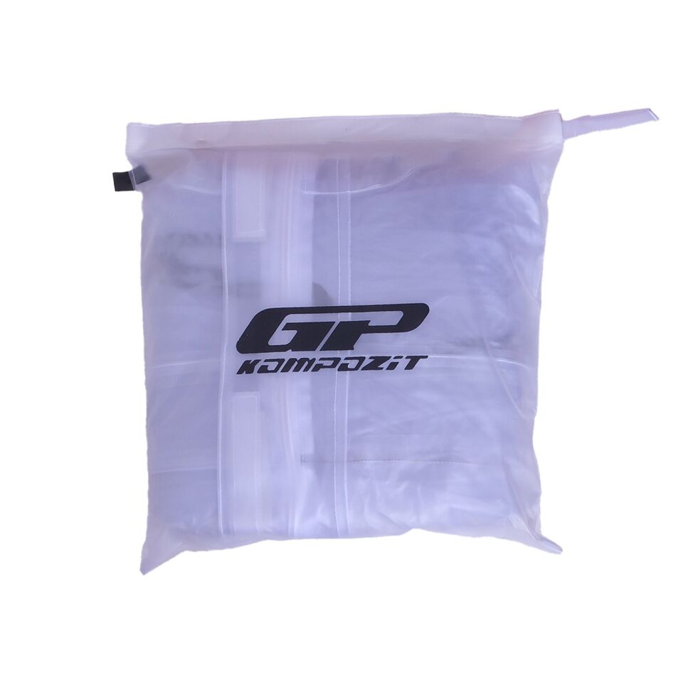 GP Kompozit YGM01 Motosiklet Alt Üst Takım Yağmurluk Şeffaf