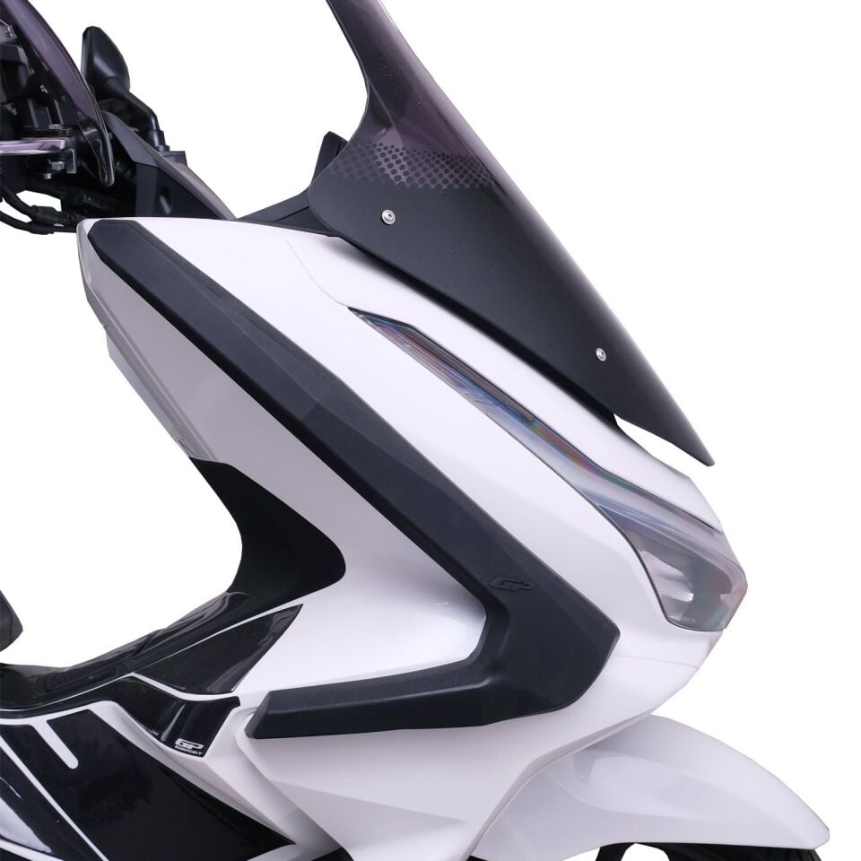 GP Kompozit Honda PCX 125 / 150 2025 Uyumlu Üst Bacak Koruma Siyah