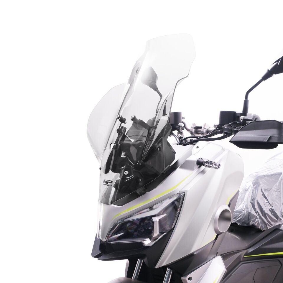 GP Kompozit RKS Reale 125 2022-2025 Uyumlu Ön Tur Camı Şeffaf 62 CM