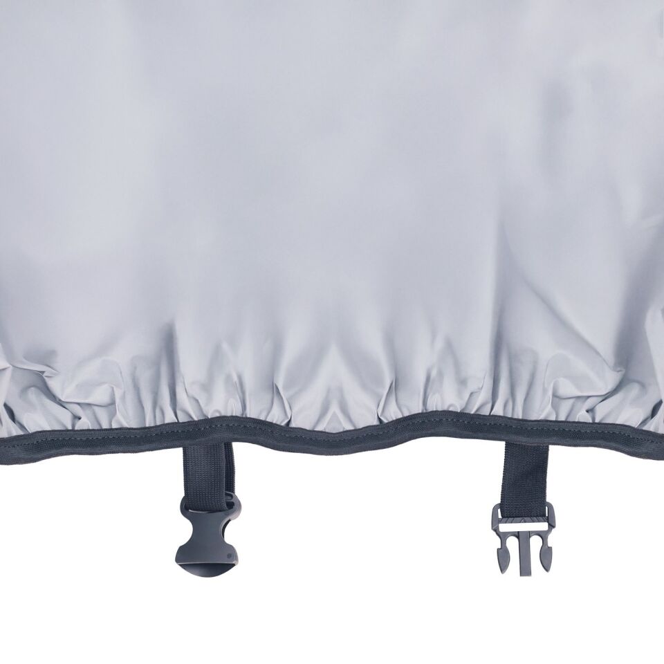 GP Kompozit Universal Küçük Boy Motosiklet Brandası Gri