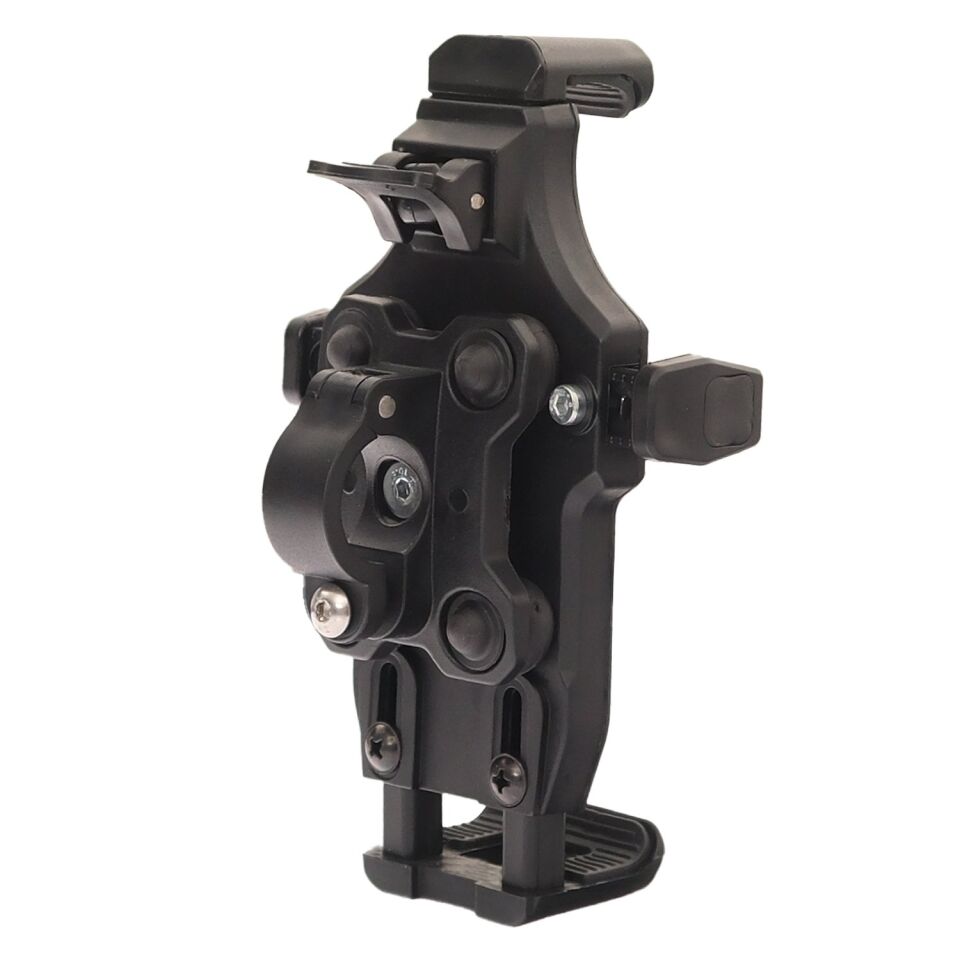 GP Kompozit TTR01 Universal Titreşim Modüllü Telefon Tutucu Siyah - Kırmızı