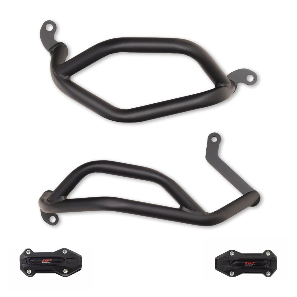 GP Kompozit Honda NX 500 2025 Uyumlu Motor Koruma Demiri Alt Kısım Siyah
