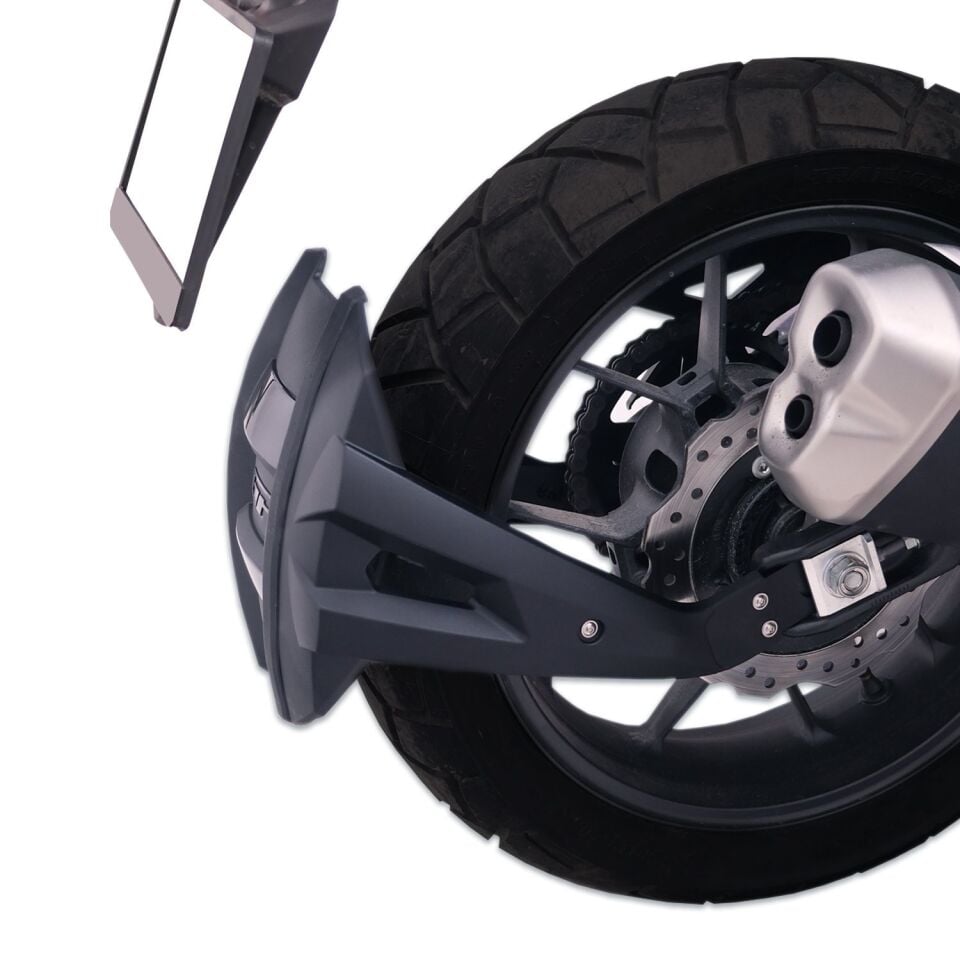 GP Kompozit Honda NX 500 2025 Uyumlu Çamur Sıyırıcı Siyah