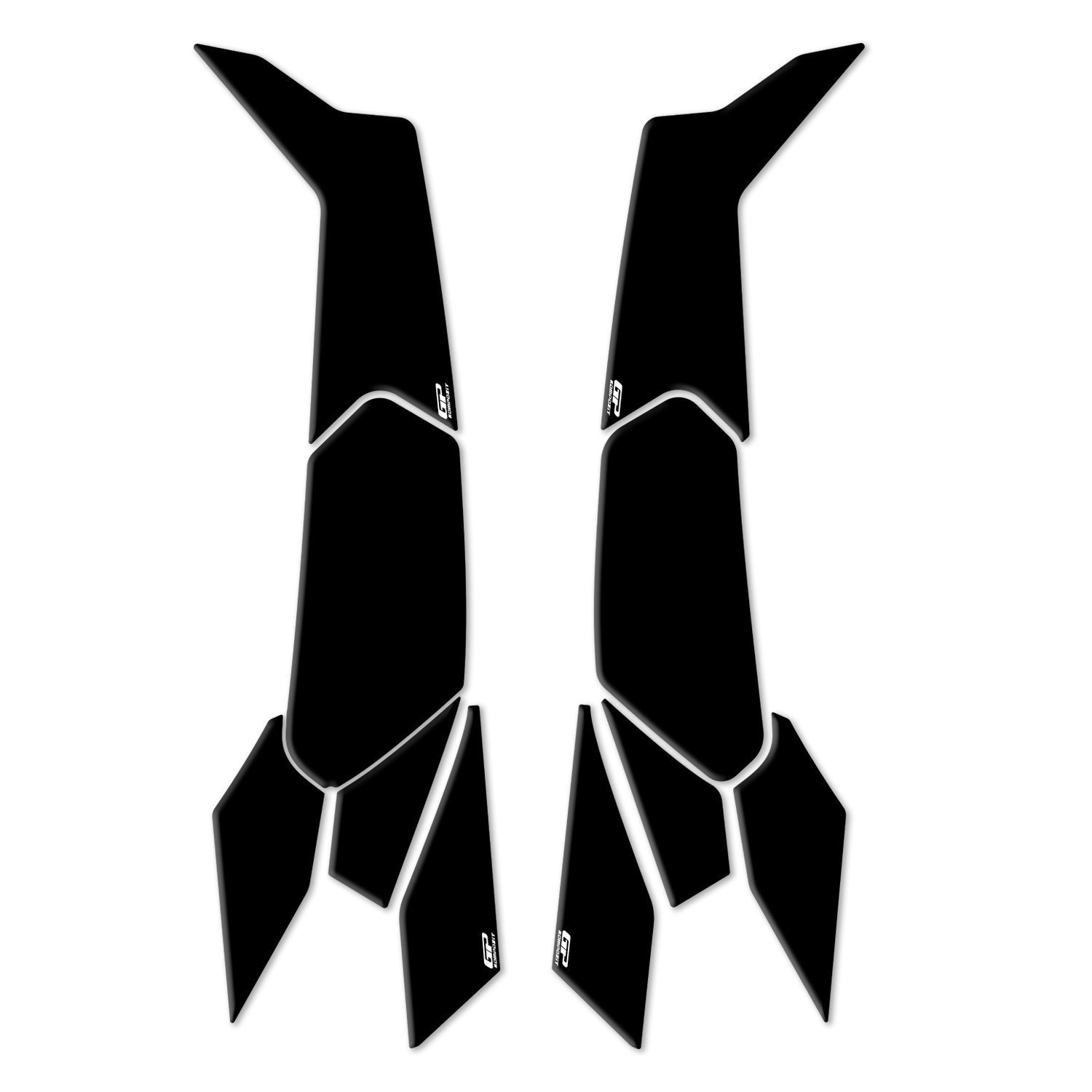 GP Kompozit Honda PCX 125 2025 Uyumlu Yan Alt Ayak Pad Siyah