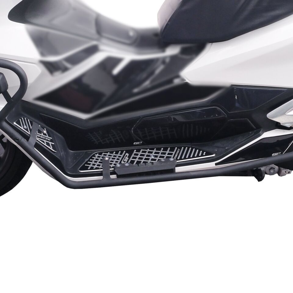 GP Kompozit Honda PCX 125 2025 Uyumlu Yan Alt Ayak Pad Siyah