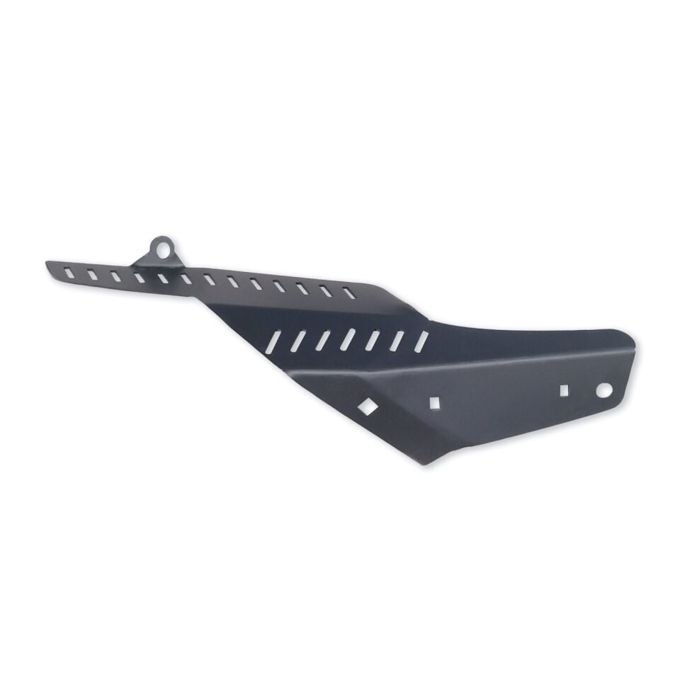 GP Kompozit Honda NX 500 2025 Uyumlu Egzoz Koruma Kapağı Siyah