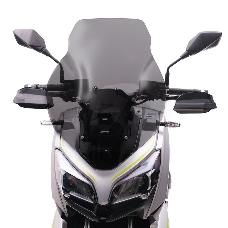 GP Kompozit RKS Reale 125 2022-2025 Uyumlu Ön Tur Camı Füme 62 CM