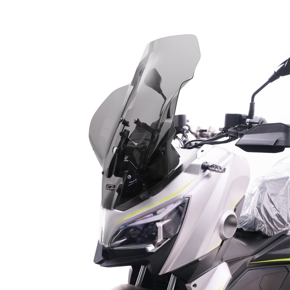 GP Kompozit RKS Reale 125 2022-2025 Uyumlu Ön Tur Camı Füme 62 CM