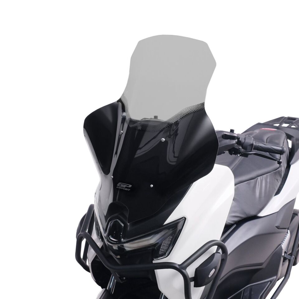 GP Kompozit Yamaha NMAX 125 / 155 2025 Uyumlu Elcikli Tur Camı Füme 74 CM
