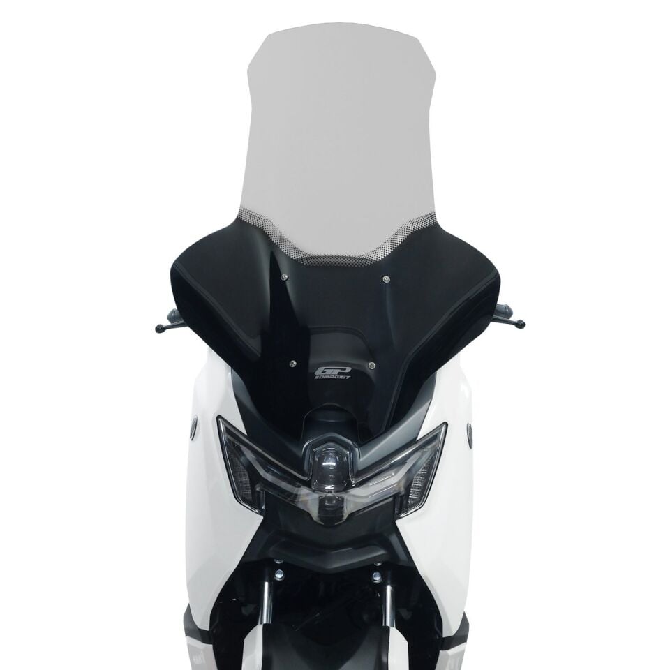 GP Kompozit Yamaha NMAX 125 / 155 2025 Uyumlu Elcikli Tur Camı Füme 74 CM