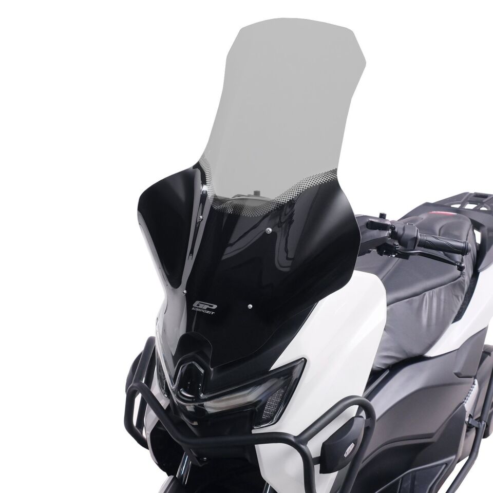 GP Kompozit Yamaha NMAX 125 / 155 2025 Uyumlu Elcikli Tur Camı Füme 74 CM