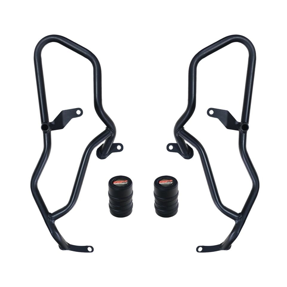 GP Kompozit BMW F 750 GS 2020-2024 Uyumlu Motor Koruma Demiri Siyah