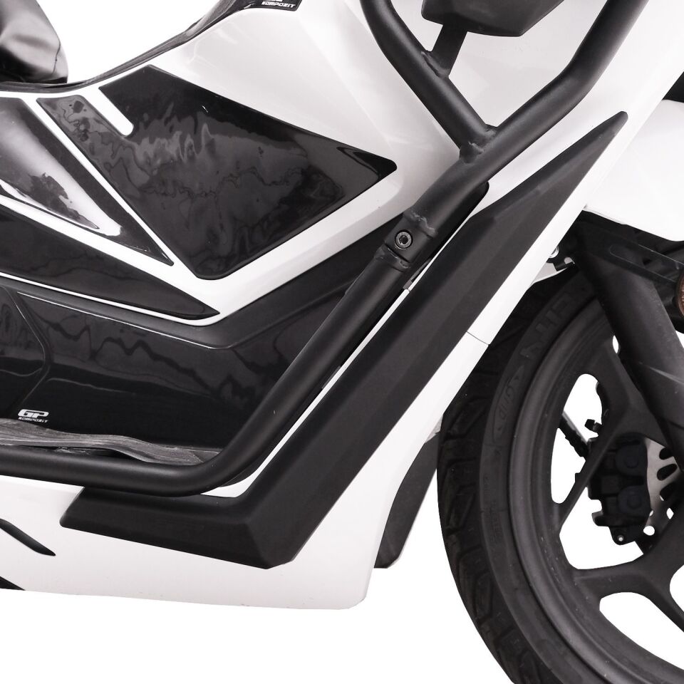 GP Kompozit Honda PCX 125 / 150 2025 Uyumlu Alt Bacak Koruma Siyah