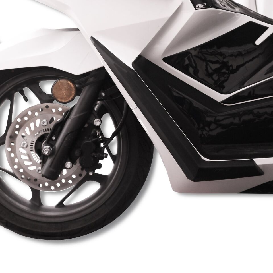 GP Kompozit Honda PCX 125 / 150 2025 Uyumlu Alt Bacak Koruma Siyah